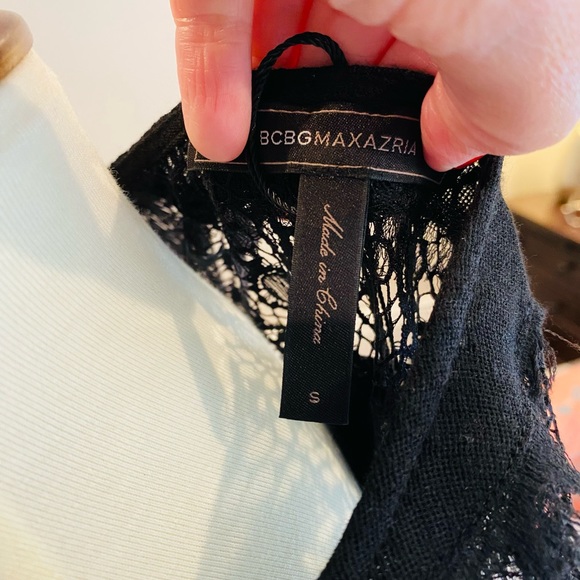 BCBGMAXAZRIA Lindsay Lace Tunic Dress - Picture 9 of 16